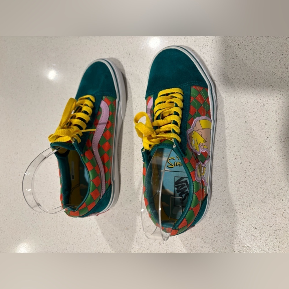 Old Skool Simpson Vans, Men’s size 5.5, Women’s size 7